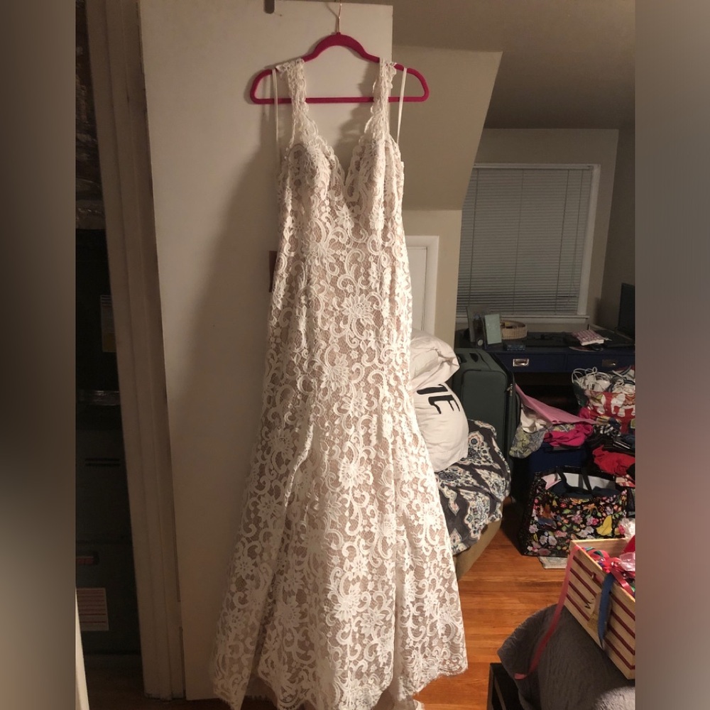 NEW WITH TAGS BHLDN Eddy K wedding dress sz 18 - Picture 7 of 14